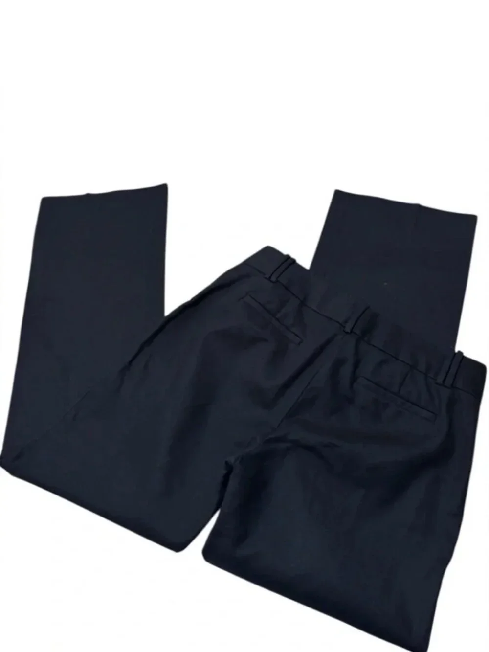 J. CREW Womens City Fit Flare Suit Trousers 100% Cotton size 8